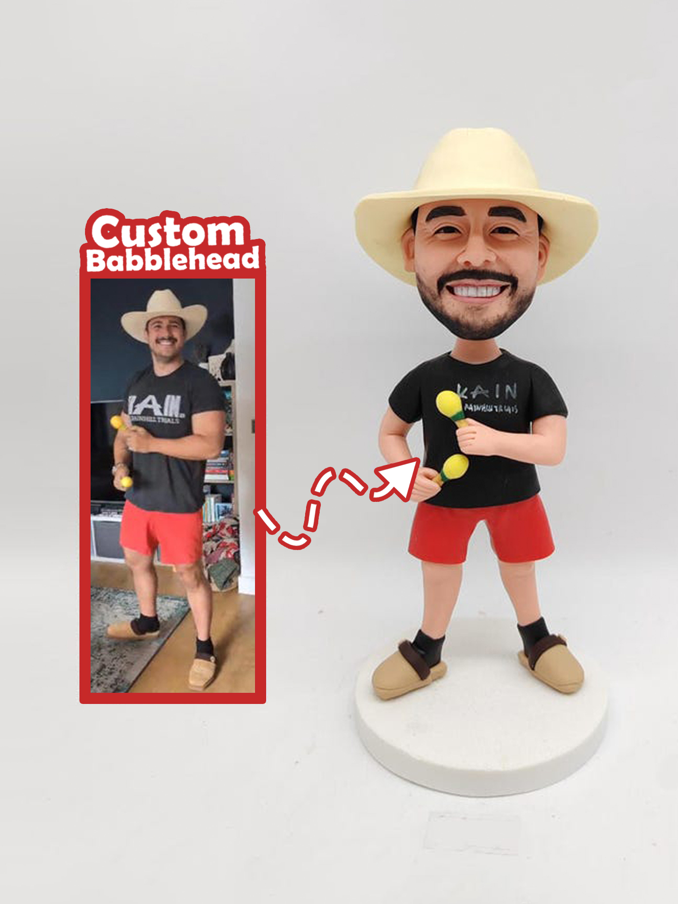 Custom Bobblehead Dolls, Custom Bobblehead Ornaments
